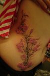 cherry blossom women tattoos